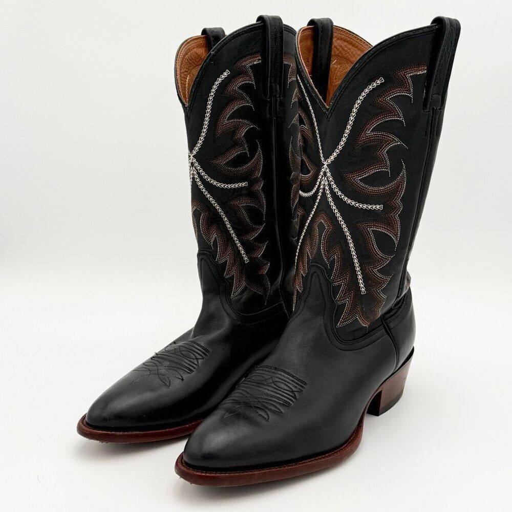 Nocona Vintage Western Cowboy Boots Pointed Toe Leather - US Men’s 10D
